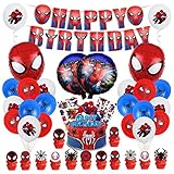 Geburtstagsdeko Jungen, Spider Mann Deko Geburtstag, Kindergeburtstag...