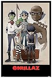 Gorillaz Characters Unisex Poster Multicolor Papier 61 x 91,5 cm...