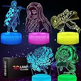 Likohee 5 in 1 Anime Demon Slayer Lampe Agatsuma Zenitsu Characters...