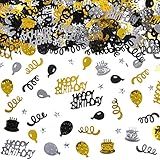 Confetti Geburtstag GALEPEE Happy Birthday Konfetti Konfetti Tischdeko...