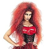 Widmann 02084 - Perücke Wilder Teufel, rot, Halloween, Karneval,...