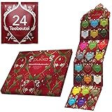 Pukka Bio-Tee Wohlfühl- und Adventskalender 'Rot' (mit 24 Bio-Tees...