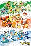 GB eye FP4971 Pokémon First Partners Maxi-Poster 61 x 91,5 cm