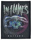 In Flames Battles Unisex Patch multicolor 100% Polyester Band-Merch,...