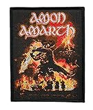 Amon Amarth Aufnäher Surtur Rising SP2658 Gewebt & Lizenziert !!