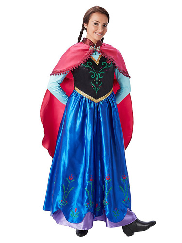 Eiskonigin Kostume Kleid Fur Erwachsene Damen Kinder Herren Frozen