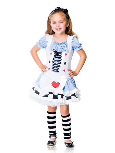 Alice im Wunderland Kostüm Kinder