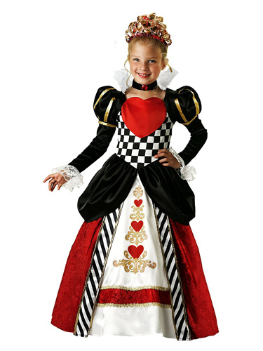 Herzkönigin Kostüm Kinder