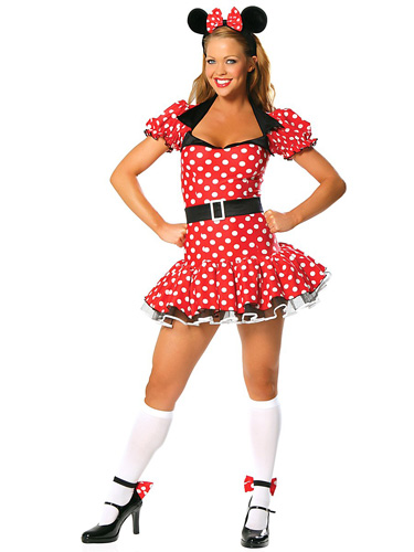 Mickey Minnie Mouse Kostüm Damen