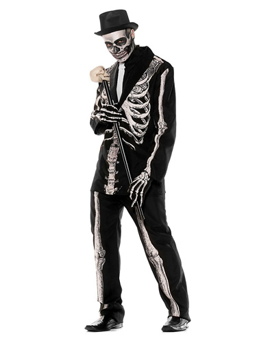 Skelett Kostüm Herren