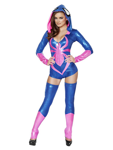 Spiderwoman Spidergirl Kostüm Damen