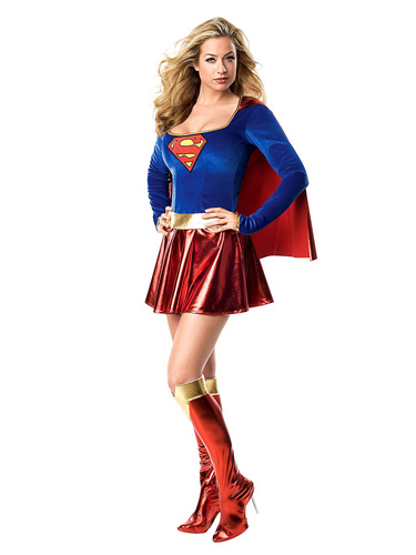 Superwoman Supergirl Kostüm Damen