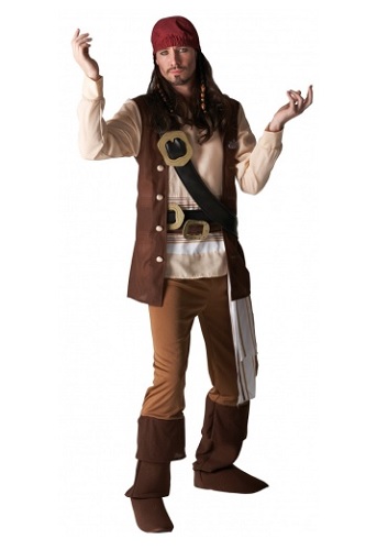 Captain Jack Sparrow Kostüm Fluch der Karibik