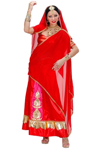 Indisches Bollywood Kostüm Damen