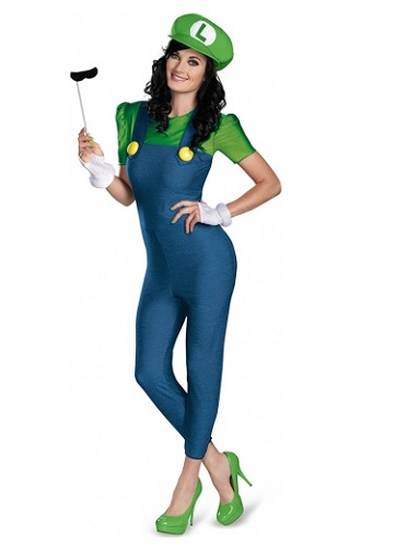 Mario und Luigi Kostüm Damen