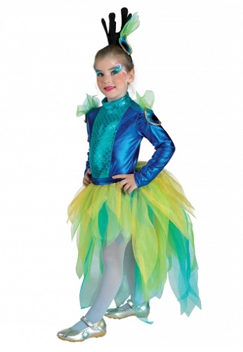 Pfau Kostüm Kinder