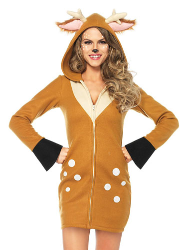 Reh Kostüm Damen Bambi Rentier
