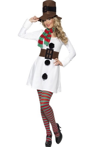 Schneemann Kostüm Damen