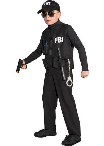 FBI Kostüm Kinder