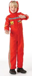 Rennfahrer-Kostüm Für Jungen – Overall Mit Mütze Für Karneval, Halloween & Kinderparty