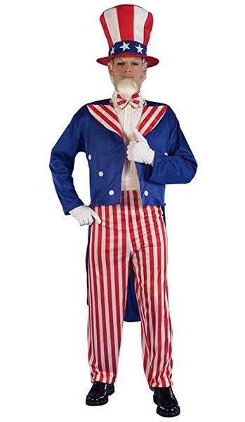 USA Kostüm Uncle Sam Kostüm